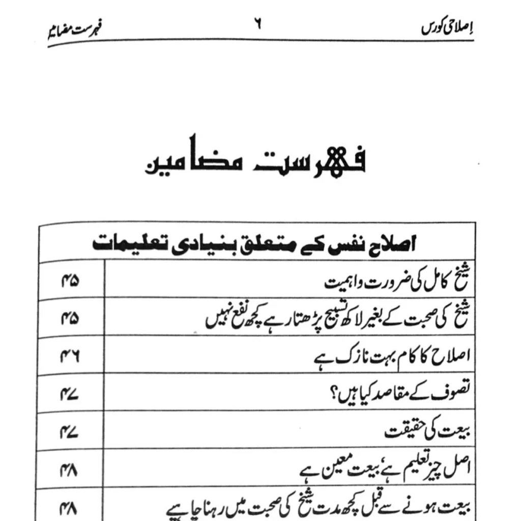 Islahi Course -1